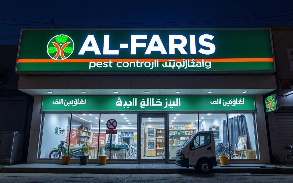 مكافحة صراصير ونمل